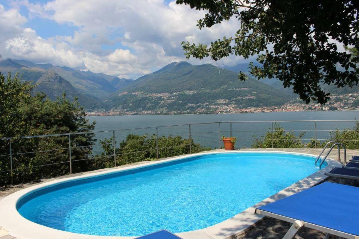 Villa Erica Con Piscina Privata Sul Lago Di Como Colico Zewnętrze zdjęcie